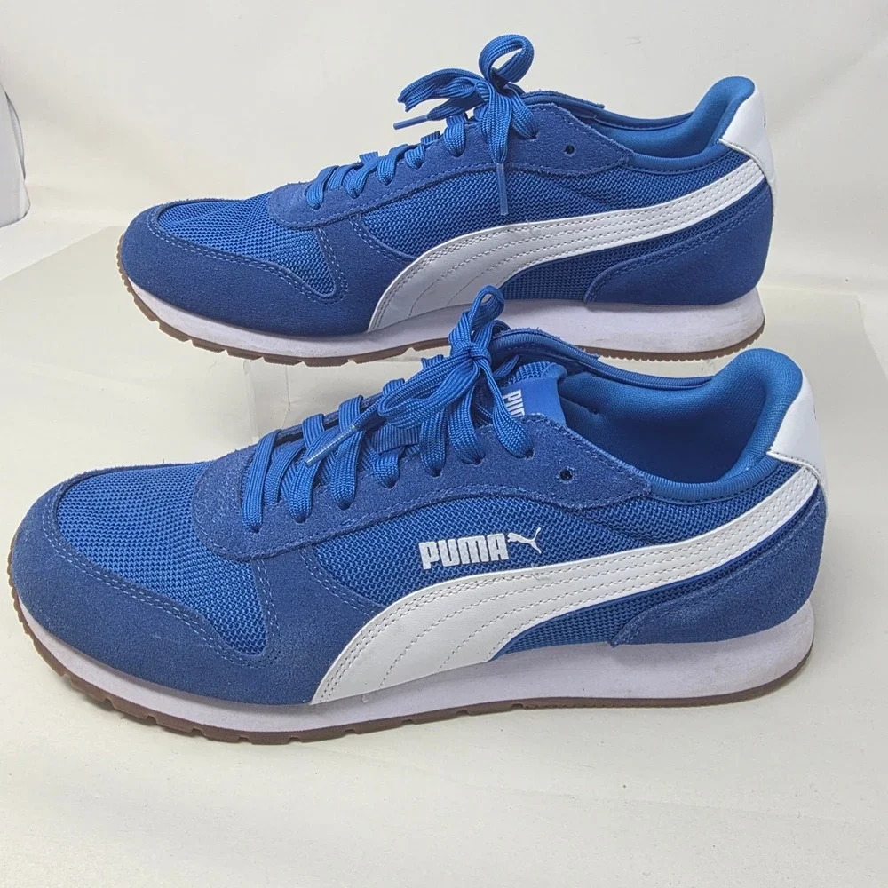 Puma ST Miler Sneakers Mens 9.5 Blue White Team Royal SoftFoam+ Shoes 401622 10